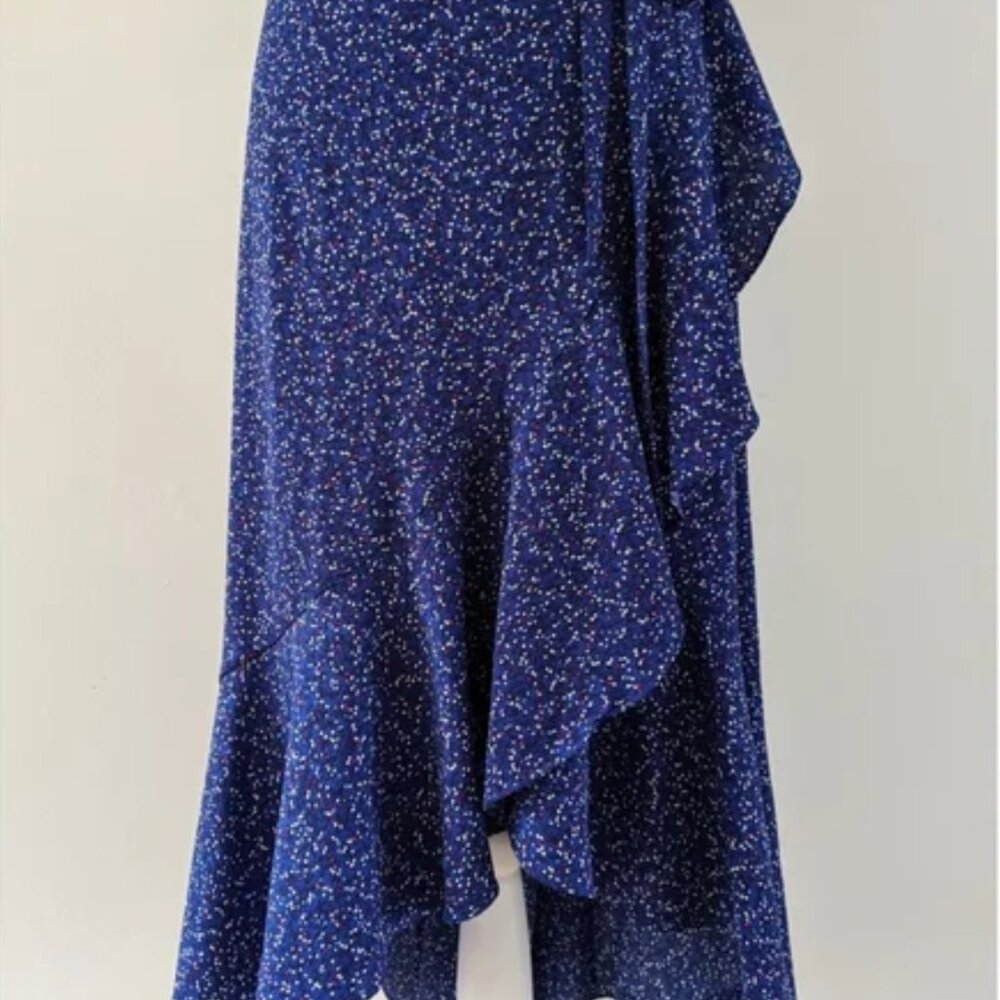 Max Studio Ruffle Wrap Dress - Picture 4 of 7